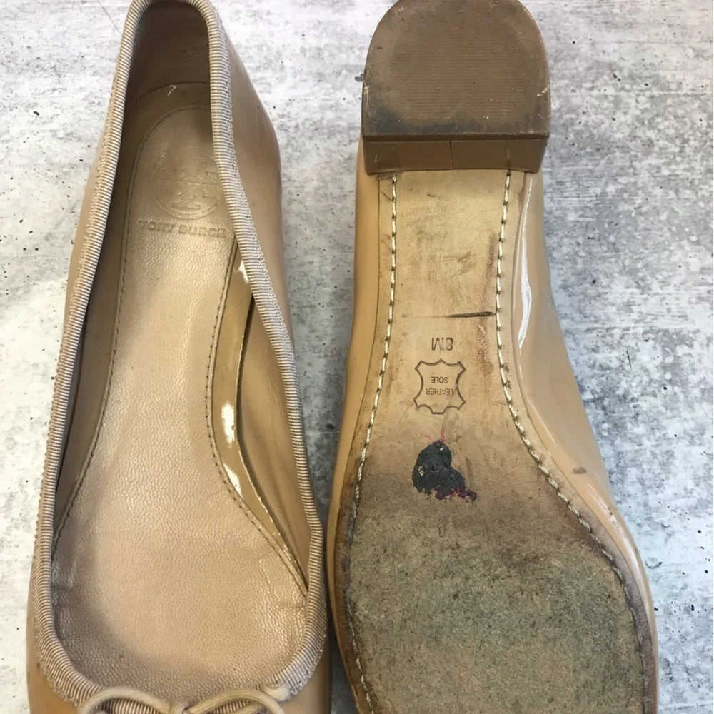 Tory Burch nude pumps size 8M